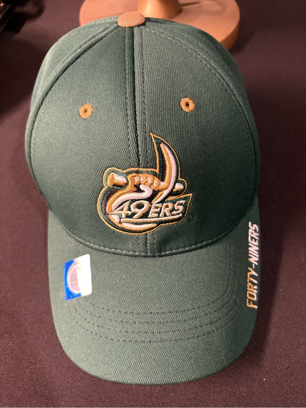 UOCC Green and Gold 49ers Embroidered Baseball Cap